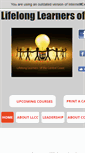 Mobile Screenshot of lifelearnerscc.org